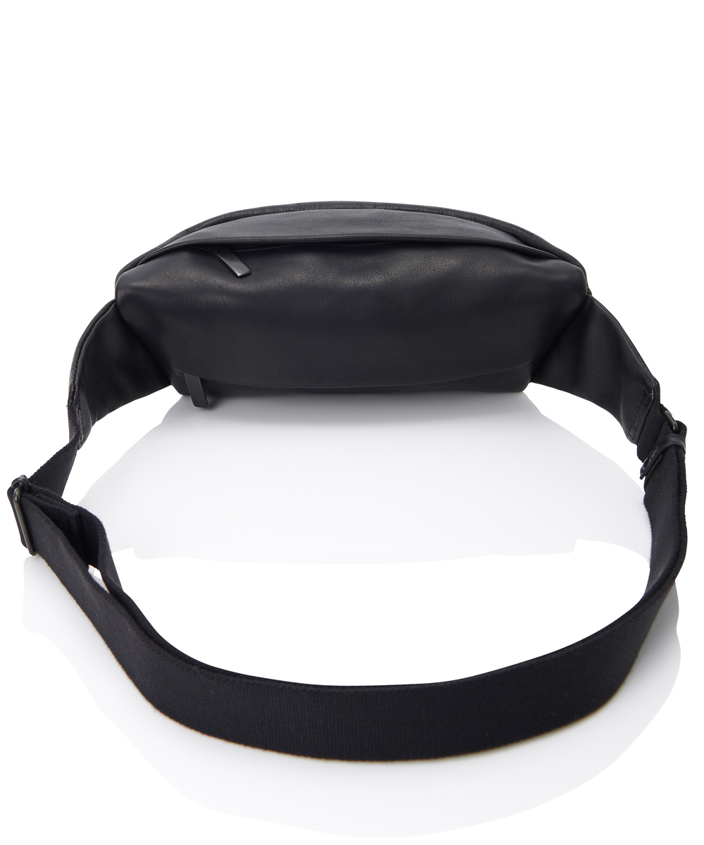 LEATHER SMALL WAIST BAG DEMI CERCLE